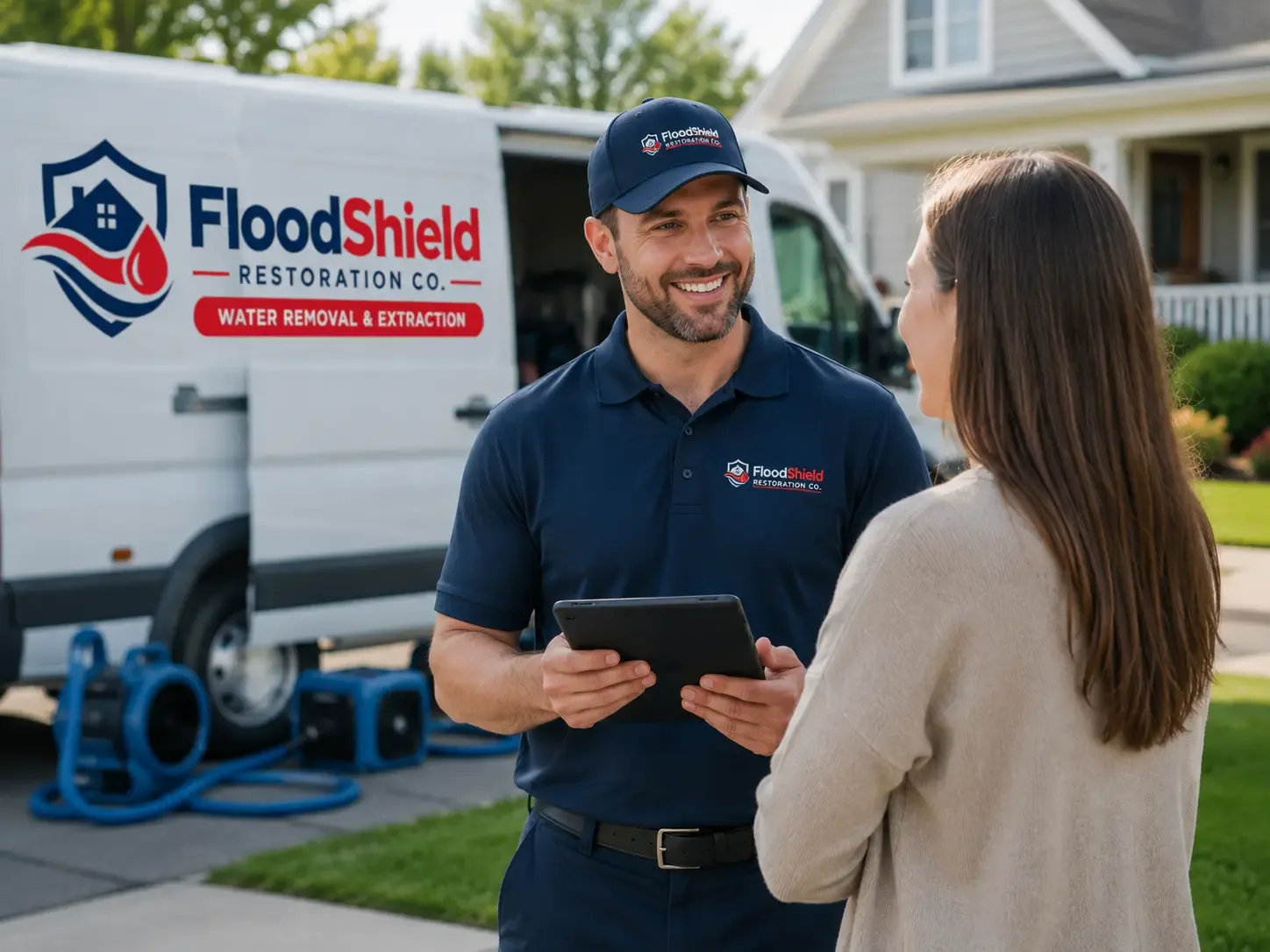 Appliance & Plumbing Failure Water Removal in Iota, LA