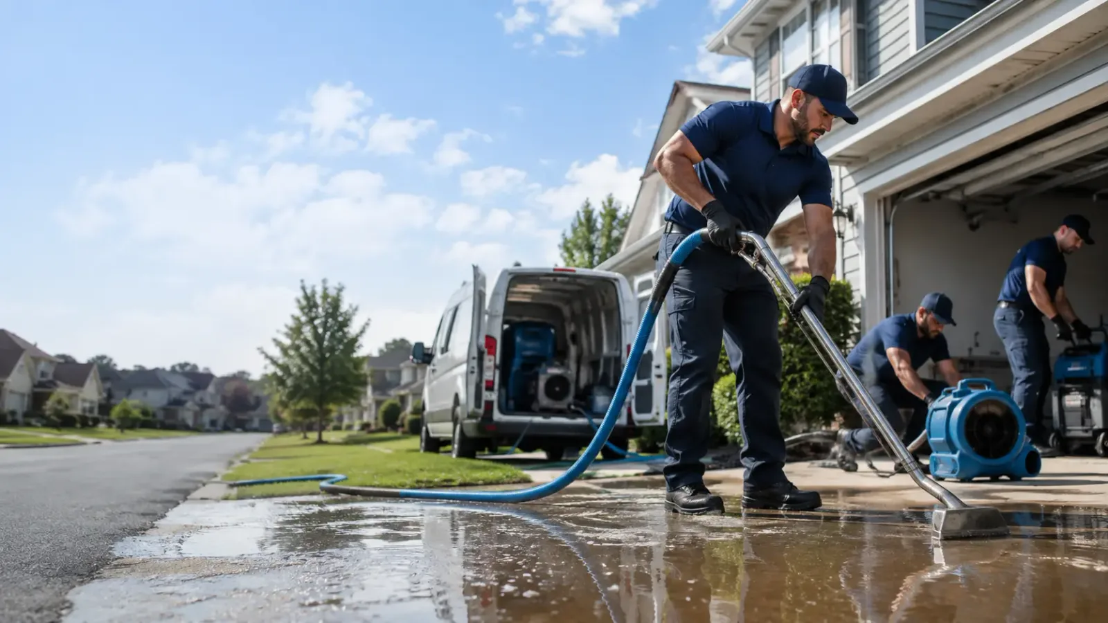 Appliance & Plumbing Failure Water Removal in Iota, LA